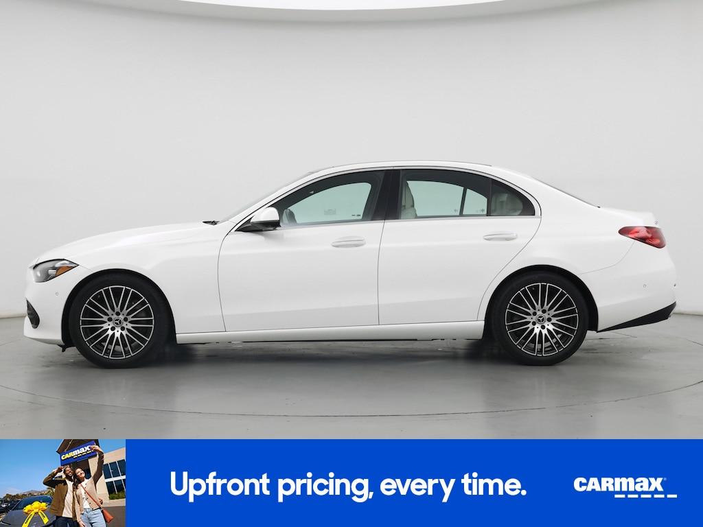 used 2023 Mercedes-Benz C-Class car, priced at $34,998