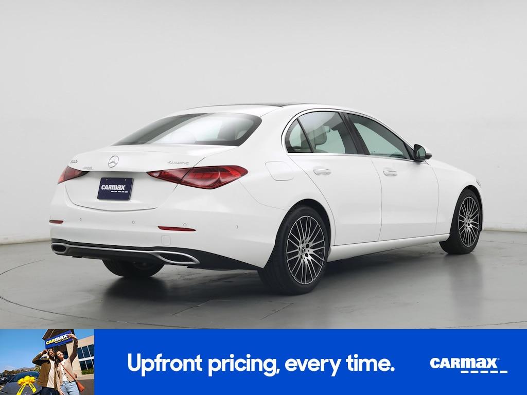 used 2023 Mercedes-Benz C-Class car, priced at $34,998