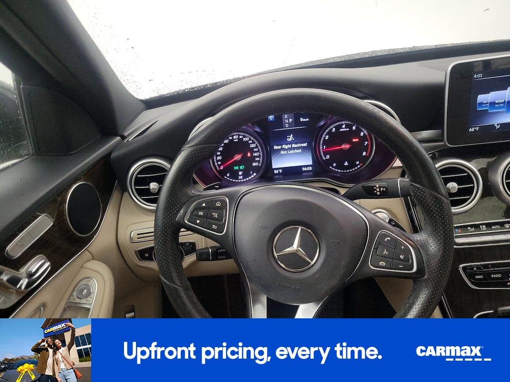 used 2018 Mercedes-Benz C-Class car, priced at $17,998