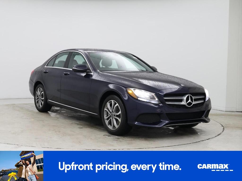 used 2018 Mercedes-Benz C-Class car, priced at $17,998