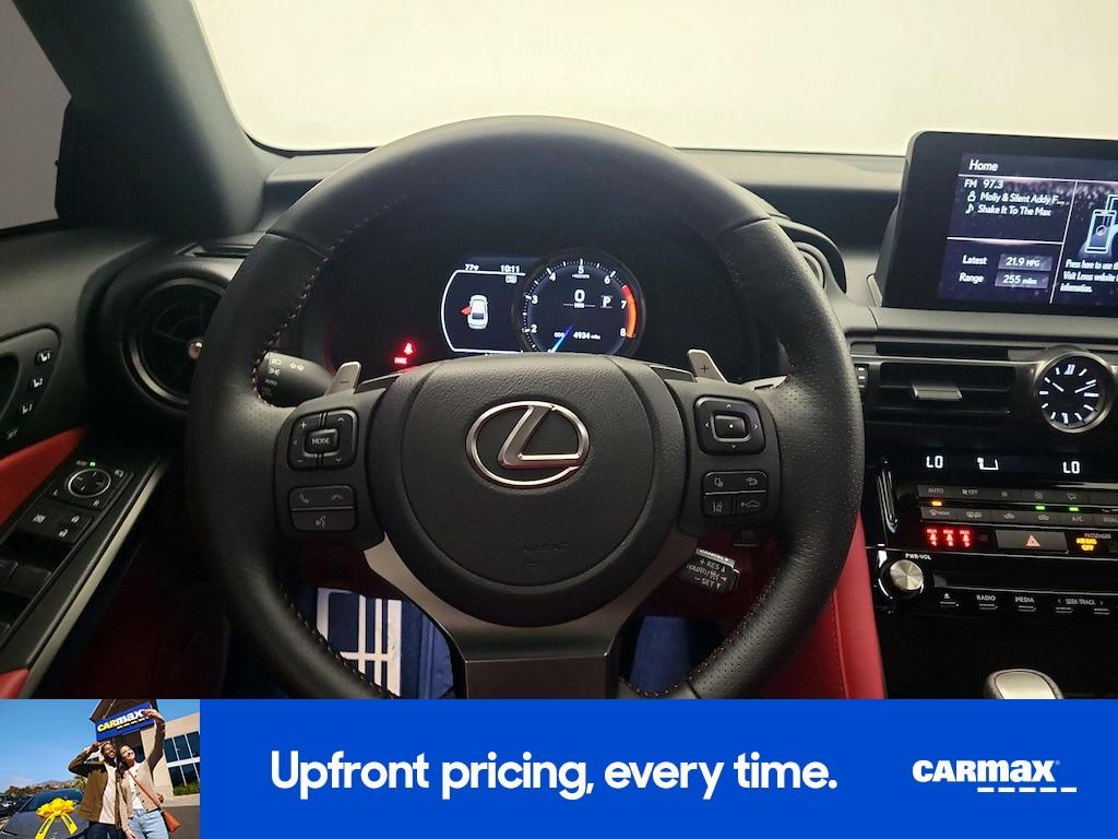 used 2025 Lexus IS 350 car, priced at $50,998