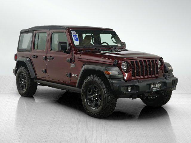 used 2021 Jeep Wrangler Unlimited car, priced at $23,998
