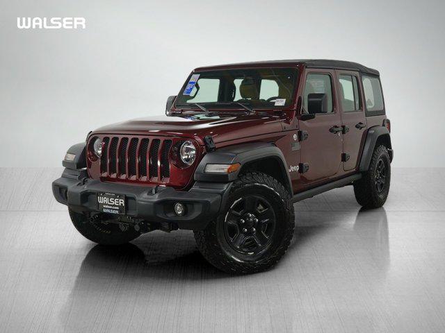 used 2021 Jeep Wrangler Unlimited car, priced at $23,998