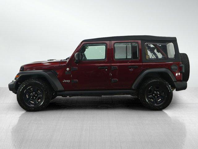 used 2021 Jeep Wrangler Unlimited car, priced at $23,998