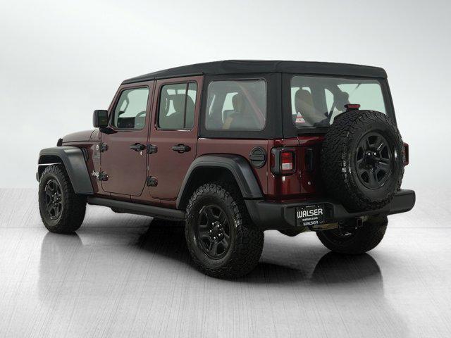 used 2021 Jeep Wrangler Unlimited car, priced at $23,998