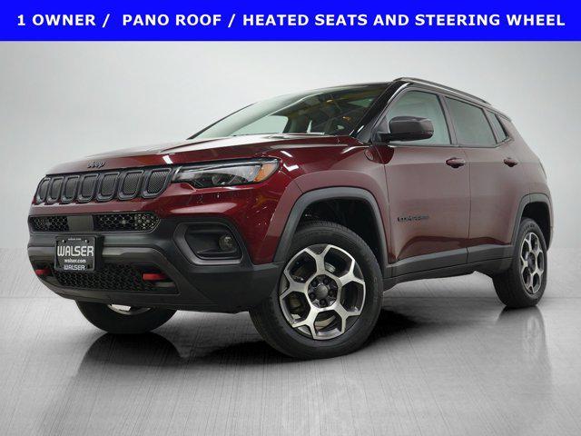 used 2022 Jeep Compass car, priced at $19,149