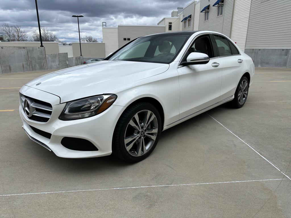 used 2018 Mercedes-Benz C-Class car, priced at $19,950