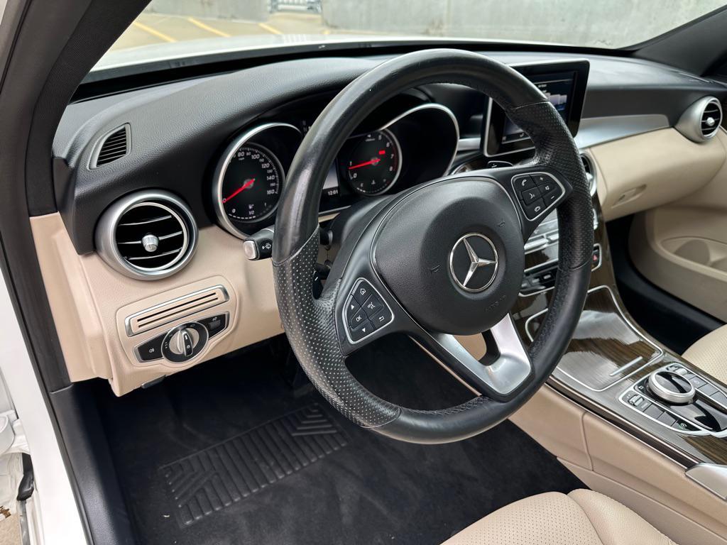 used 2018 Mercedes-Benz C-Class car, priced at $19,950