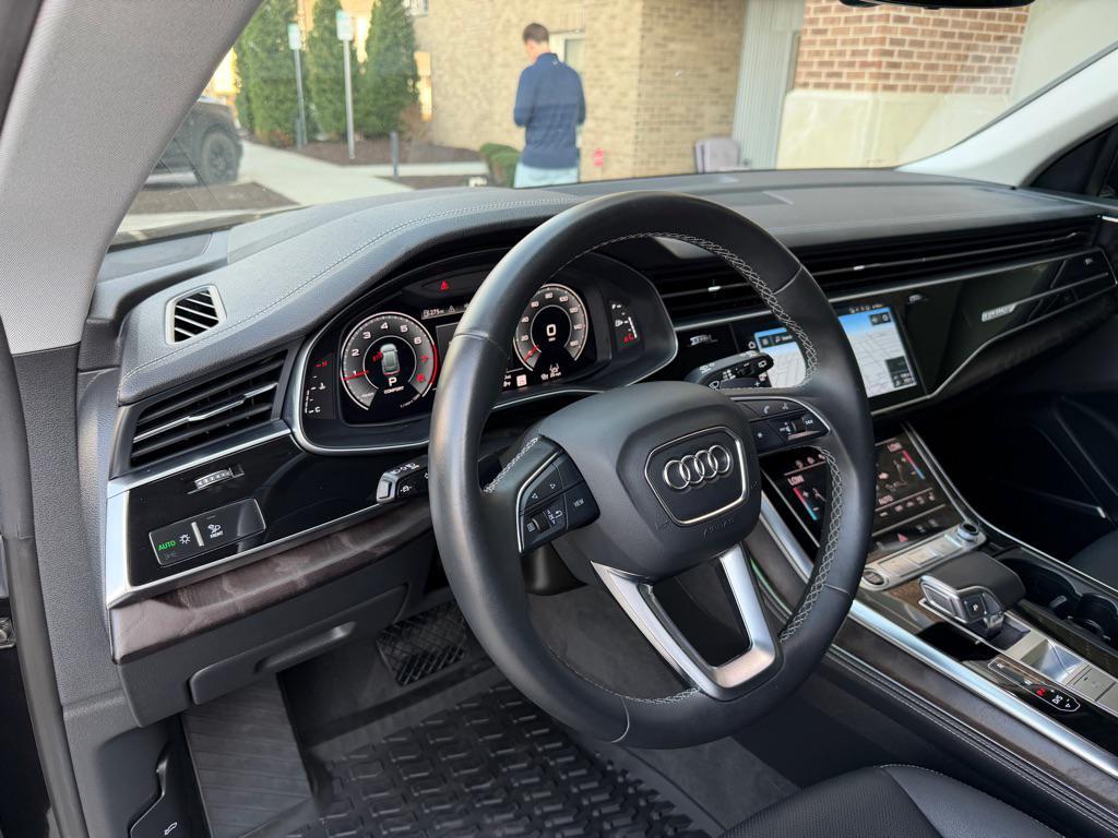 used 2023 Audi Q8 car, priced at $39,950