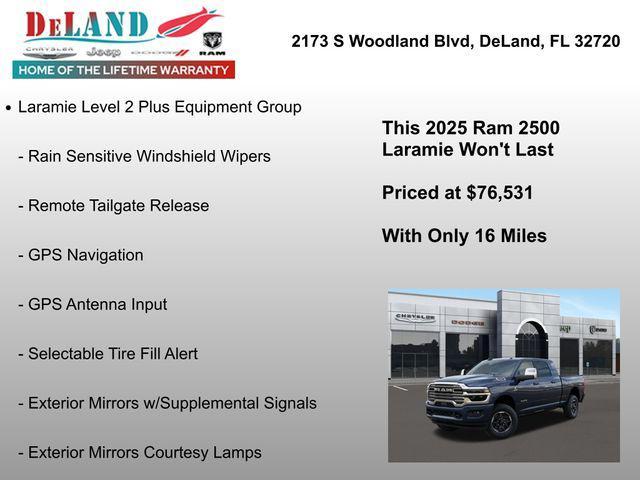 new 2025 Ram 2500 car, priced at $76,531