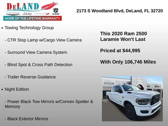 used 2020 Ram 2500 car, priced at $44,995