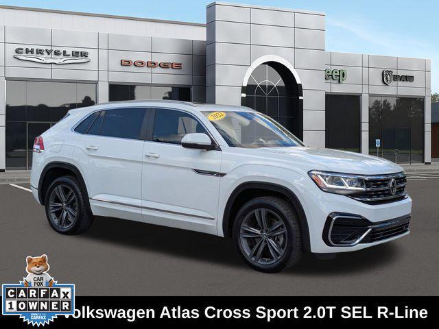 used 2022 Volkswagen Atlas Cross Sport car, priced at $24,897