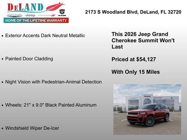 new 2026 Jeep Grand Cherokee car, priced at $53,127