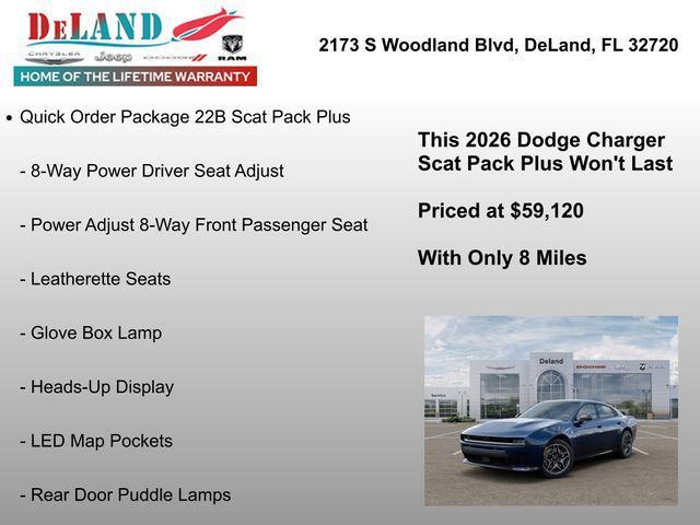 new 2026 Dodge Charger car, priced at $59,120
