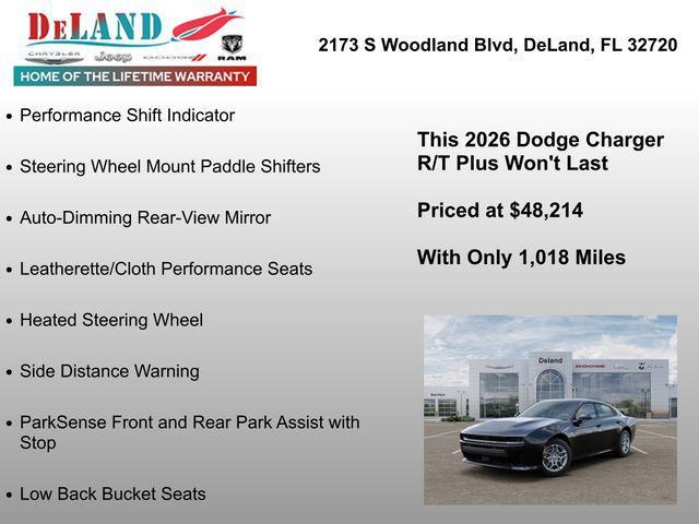 new 2026 Dodge Charger car, priced at $48,214