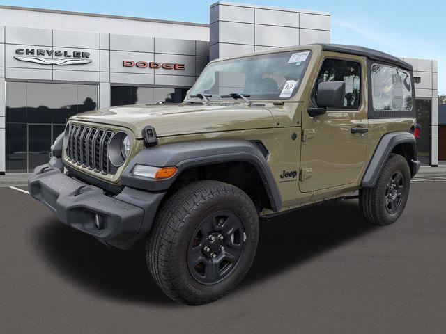 used 2025 Jeep Wrangler car, priced at $28,968