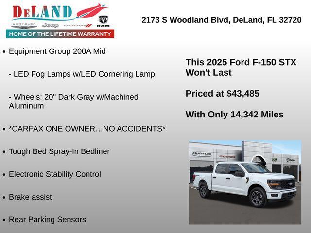 used 2025 Ford F-150 car, priced at $43,485