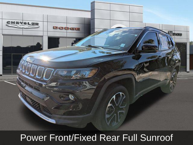 used 2022 Jeep Compass car, priced at $21,995