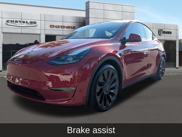 used 2022 Tesla Model Y car, priced at $28,999