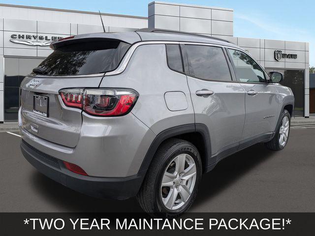 used 2022 Jeep Compass car, priced at $19,499