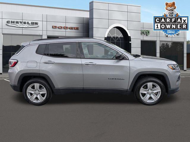 used 2022 Jeep Compass car, priced at $19,499