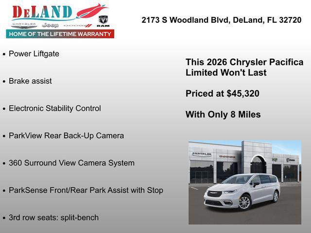new 2026 Chrysler Pacifica car, priced at $45,320