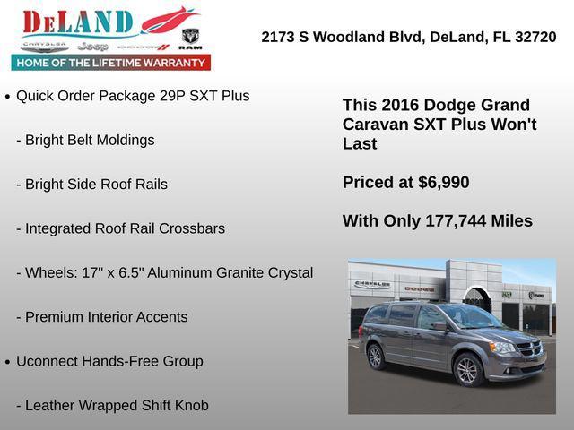 used 2016 Dodge Grand Caravan car, priced at $6,990