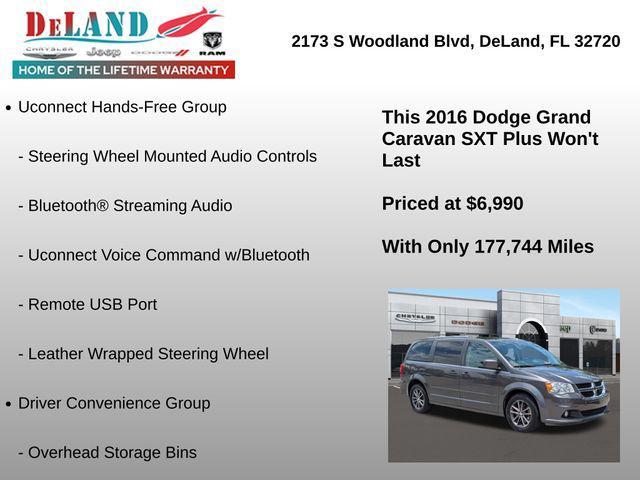 used 2016 Dodge Grand Caravan car, priced at $6,990