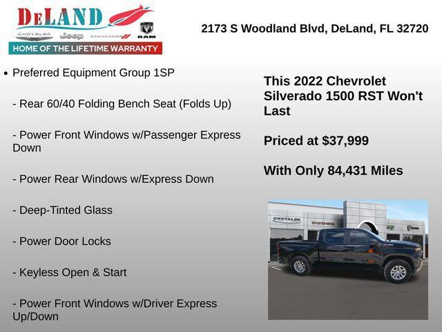 used 2022 Chevrolet Silverado 1500 Limited car, priced at $37,999