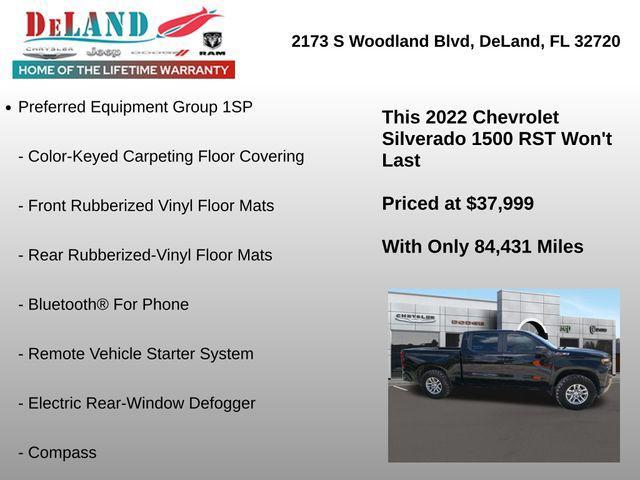 used 2022 Chevrolet Silverado 1500 Limited car, priced at $37,999