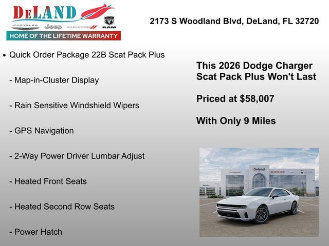 new 2026 Dodge Charger car, priced at $58,007