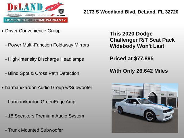 used 2020 Dodge Challenger car, priced at $77,895