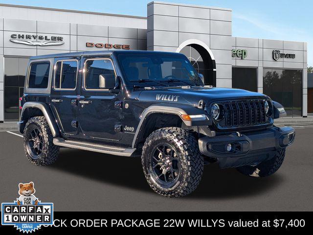used 2024 Jeep Wrangler car, priced at $38,995