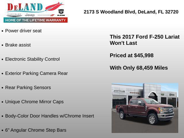 used 2017 Ford F-250 car, priced at $45,998