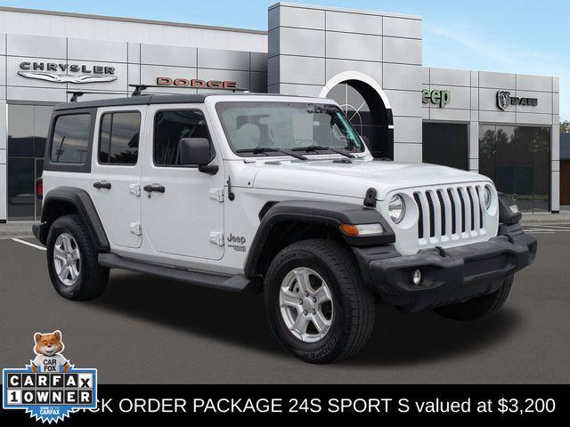 used 2019 Jeep Wrangler Unlimited car, priced at $19,950
