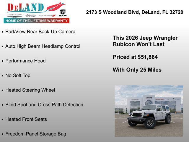new 2026 Jeep Wrangler car, priced at $51,864