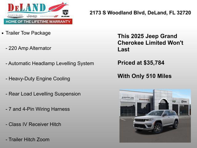 new 2025 Jeep Grand Cherokee car, priced at $35,784