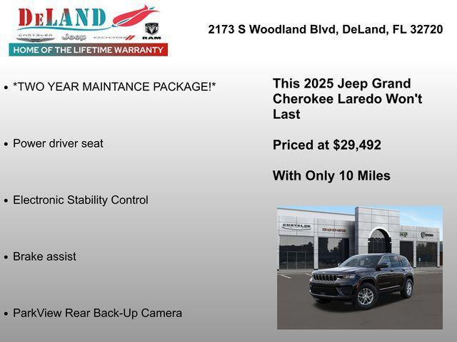 new 2025 Jeep Grand Cherokee car, priced at $29,492