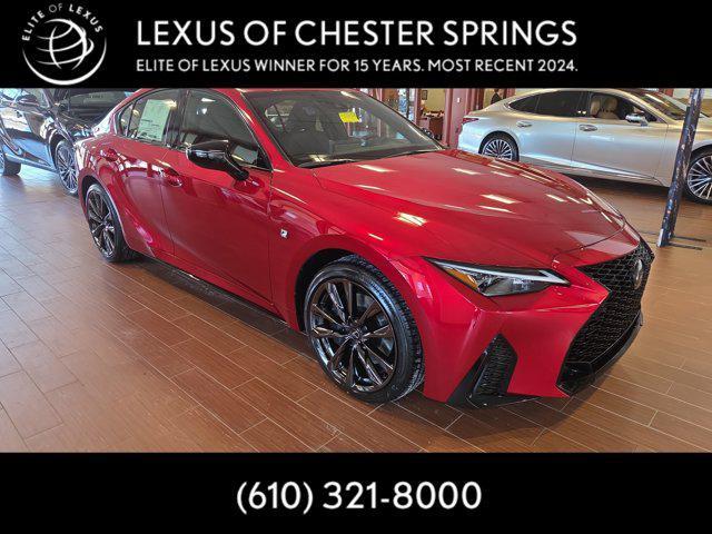 new 2025 Lexus IS 350 car, priced at $53,574