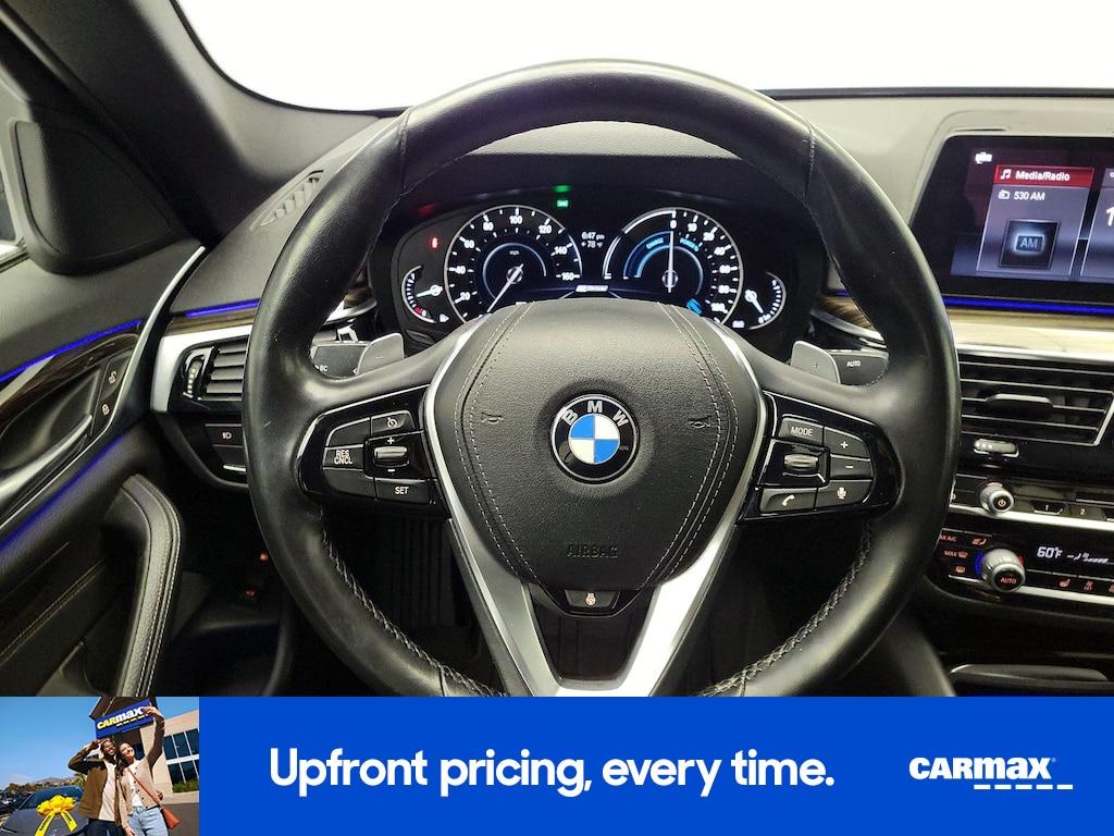 used 2018 BMW 530e car, priced at $20,998