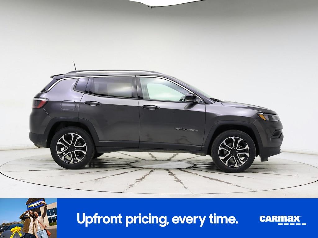 used 2022 Jeep Compass car, priced at $22,998