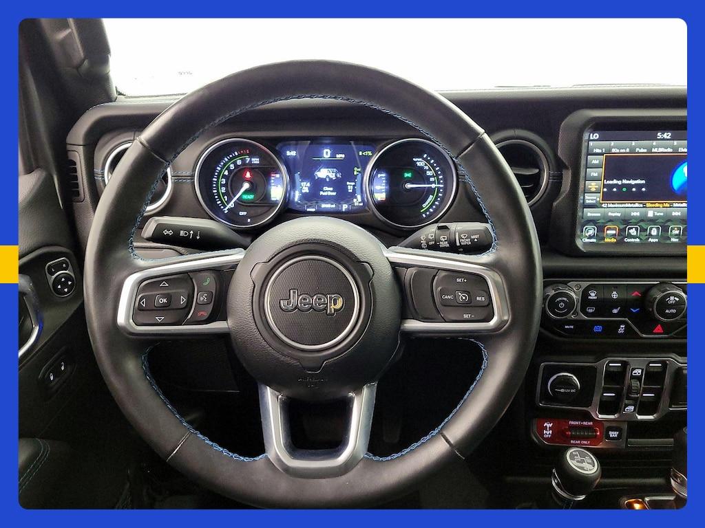used 2023 Jeep Wrangler 4xe car, priced at $33,998