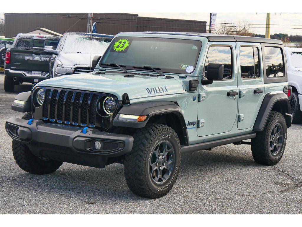 used 2023 Jeep Wrangler 4xe car, priced at $27,955