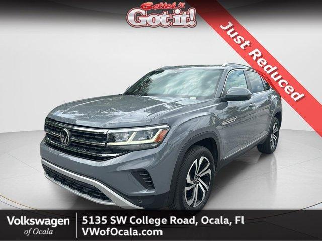 used 2022 Volkswagen Atlas Cross Sport car, priced at $25,997