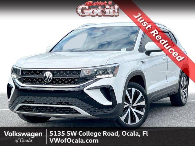 used 2022 Volkswagen Taos car, priced at $16,543