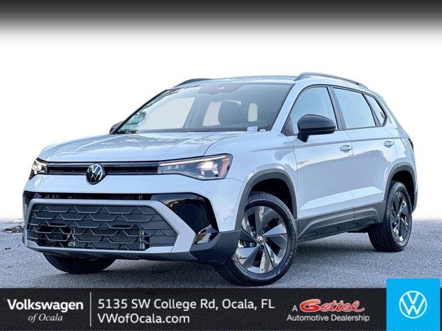 new 2025 Volkswagen Taos car, priced at $26,673