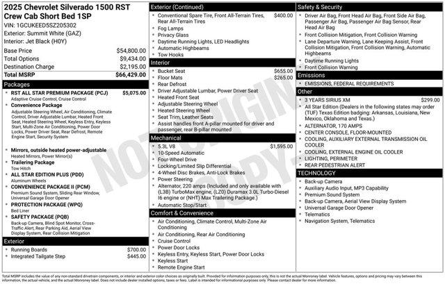 used 2025 Chevrolet Silverado 1500 car, priced at $51,952