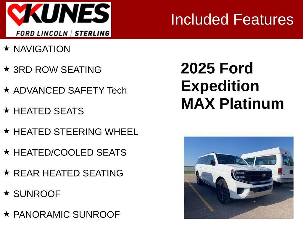 used 2025 Ford Expedition Max car, priced at $67,489