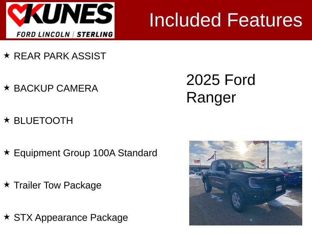 new 2025 Ford Ranger car, priced at $34,894