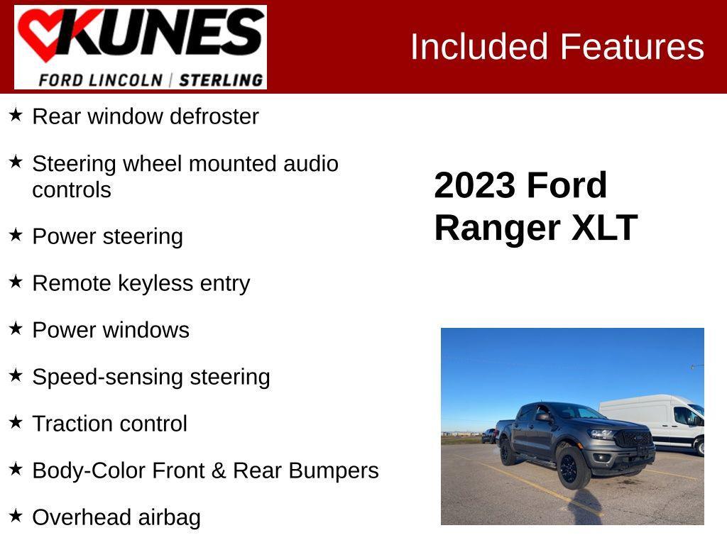 used 2023 Ford Ranger car, priced at $28,716